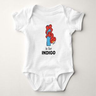Body Elmo Alphabet Je suis bleu