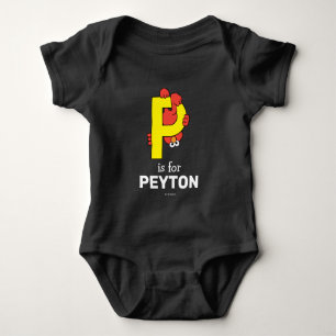 Body Elmo Alphabet P jaune