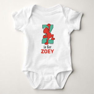 Body Elmo Alphabet Z TURQUOISE