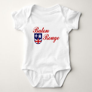 Body Emblème de Baton Rouge, Louisiana Baby Bodysuit