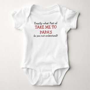 Body Emmenez-moi dans le costume bébé de papa