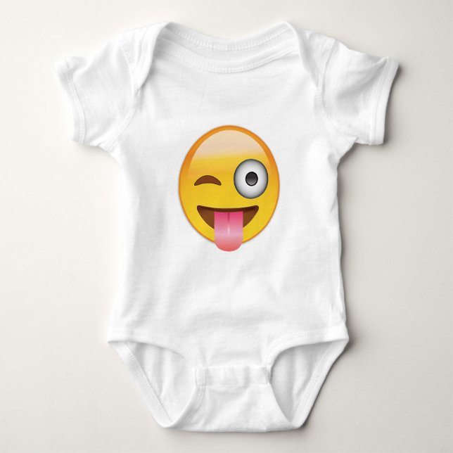 Body Emoji - visage avec la langue (Devant)