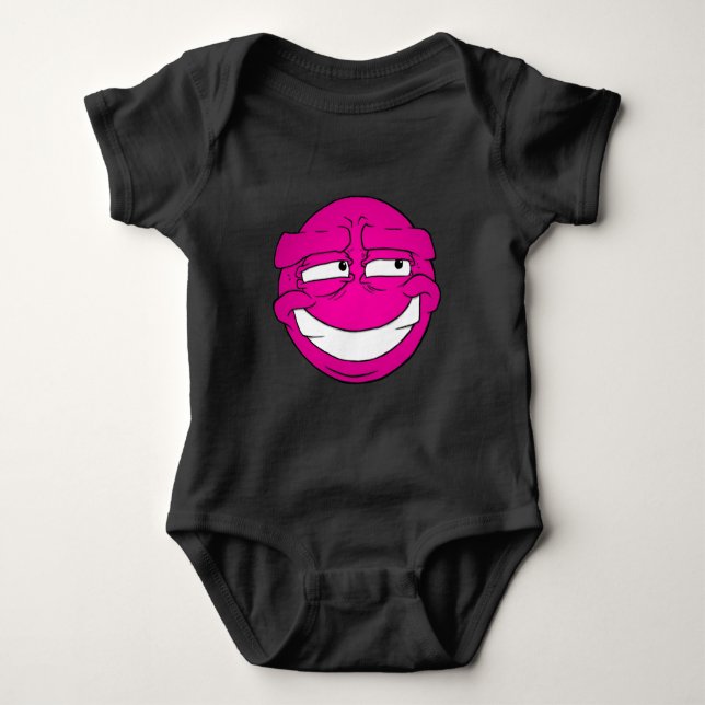 Body Emote Face Baby Bodysuit (Devant)