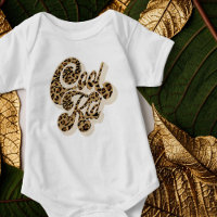 Empreinte de léopard Cool enfant jumelage maman et