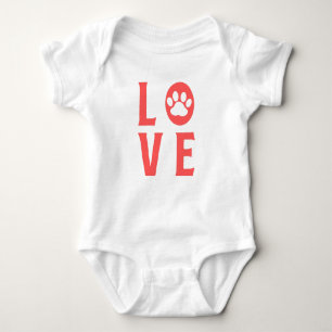 Body Empreinte de patte d'amour (chat, chien, animal de