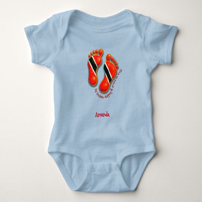 Body Empreintes S2 Bébé Tee BodySuit- Trini (Devant)