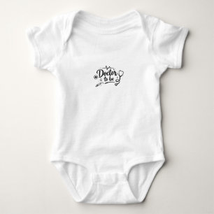 Body en Jersey Cadeau Bébé Mignon Idée "Futur Doct