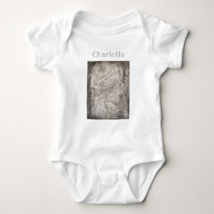 Body Enchanter Black and White Print : Young Girl Among