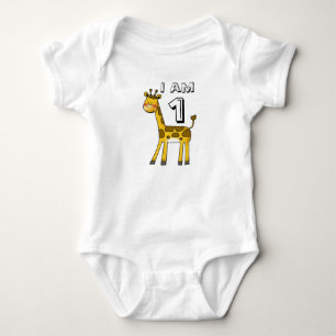 Body Enfant de 1 an garçon/fille (girafe)