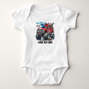 Body Enfants cool Monster truck personnalisable