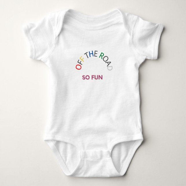 Body Enfants drôles  Bébé Blanc (Devant)