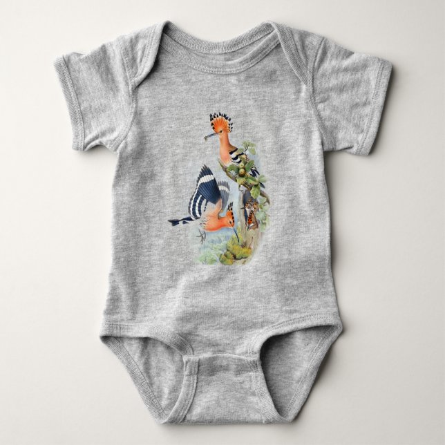 Body Ensemble bébé oiseaux mignons (Devant)