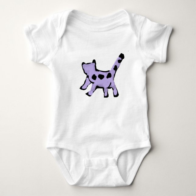 Body Ensemble de naissance mignon et fantaisiste à tach (Devant)