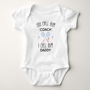 Body Entraîneur de badminton - Papa badminton - Joli ba