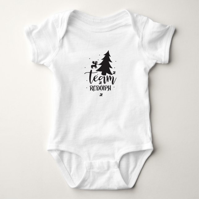 Body Équipe Rudolph Baby Bodysuit (Devant)
