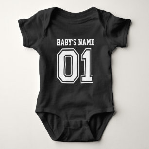 Body ęr Anniversaire (le nom du bébé personnalisable