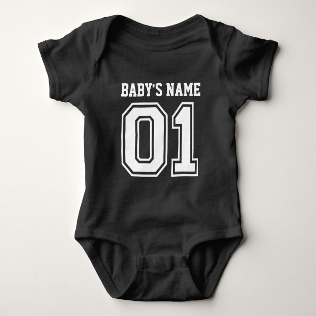 Body ęr Anniversaire (le nom du bébé personnalisable) (Devant)