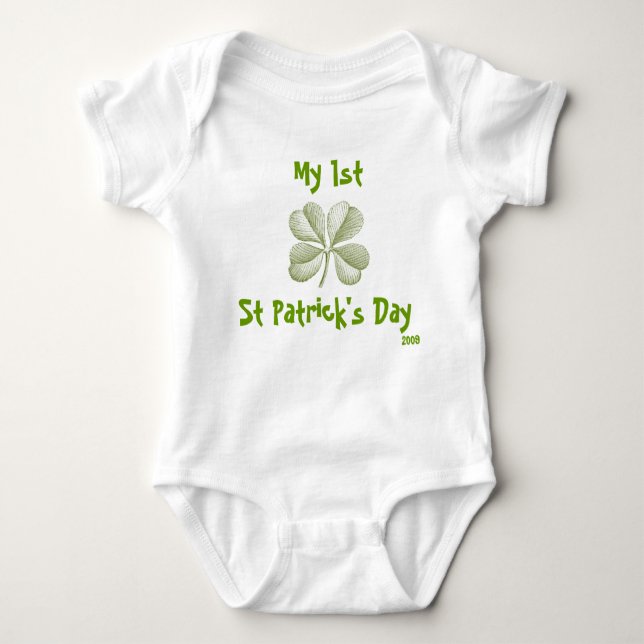 Body ęr Le jour Onsie de St Patrick pour le bébé (Devant)