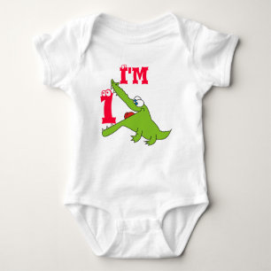 Body Ęr T-shirt d'anniversaire d'alligator mignon,