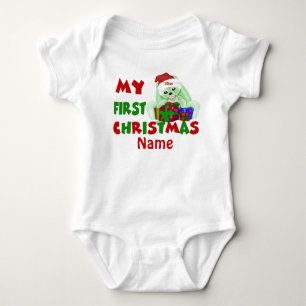 Body ęr T-shirt personnalisé par lapin de Noël