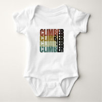Escalade rock grimpeur vintage