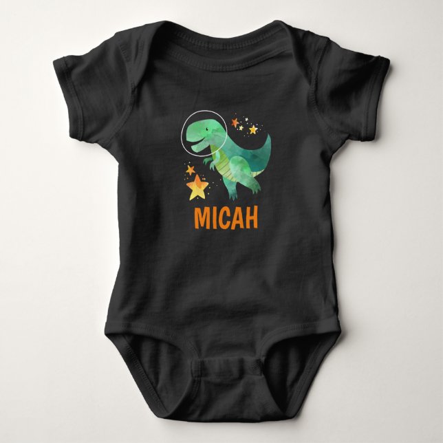 Body Espace Dinosaure Baby Bodysuit (Devant)