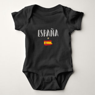 Body Espagne Football Fan Shirt Drapeau