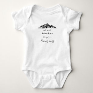 Body Et donc l'aventure commence, bébé personnalisé