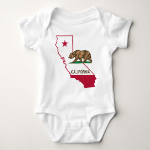 Body État de Californie Ours et drapeau