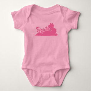 Body État De Virginie Forme Bodysuit Bébé