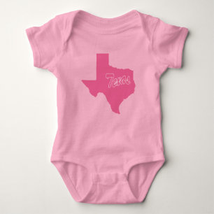 Body État Du Texas Forme Bodysuit Bébé