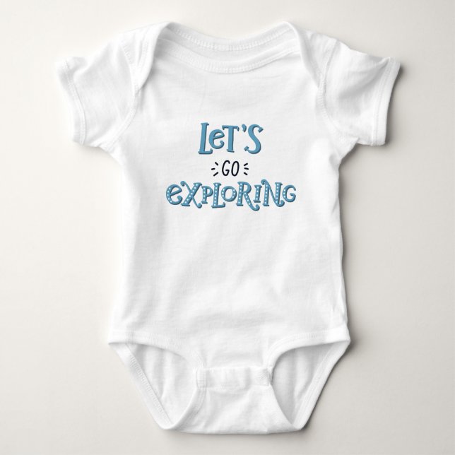 Body Explorons Le Bodysuit Pour Bébés (Devant)