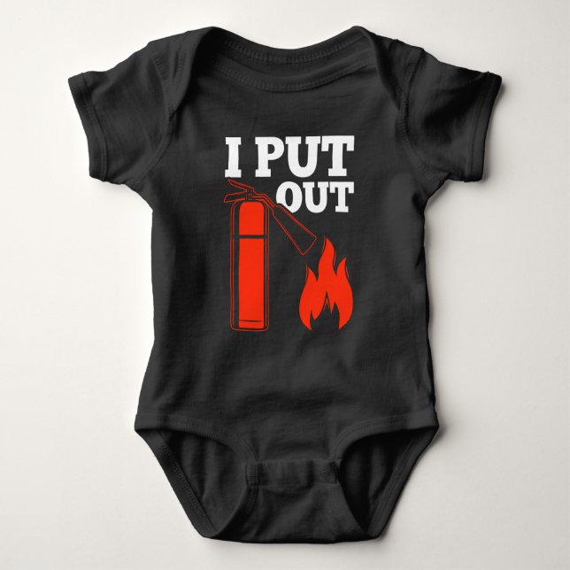 Body Extincteur d'incendie Fireman Funny Firefighter Ci (Devant)