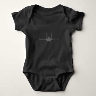 Body F-15 Eagle Fighter Jet Aircraft Silhouette and Tri