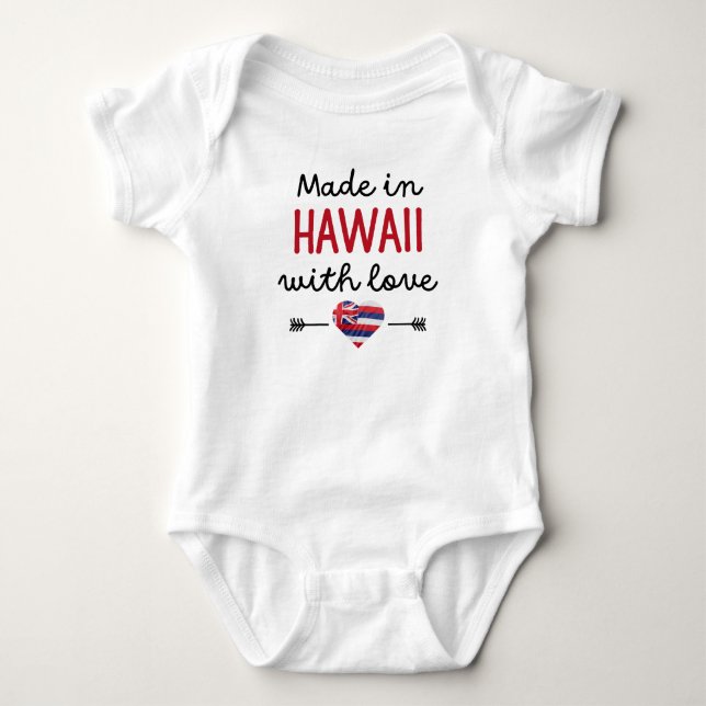 Body Fabriqué à Hawaii avec amour (Devant)