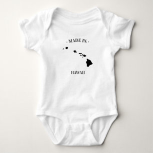 Body Fabriqué à Hawaii HI Baby Bodysuit