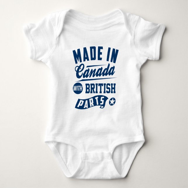 Body Fabriqué au Canada avec les pièces britanniques (Devant)