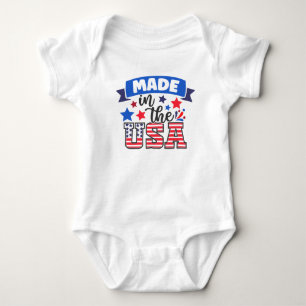 Body Fabriqué aux USA Baby Bodysuit
