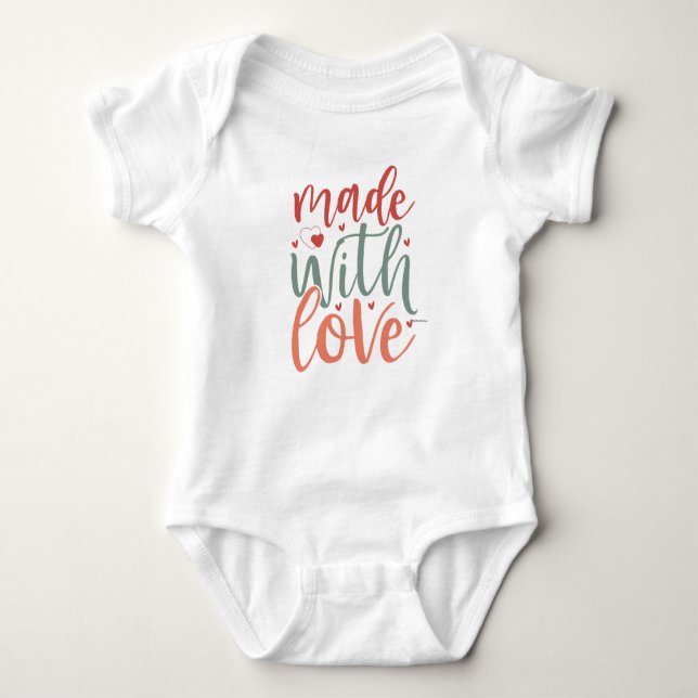 Body Fabriqué avec amour - Boy Boy Bodysuit (Devant)