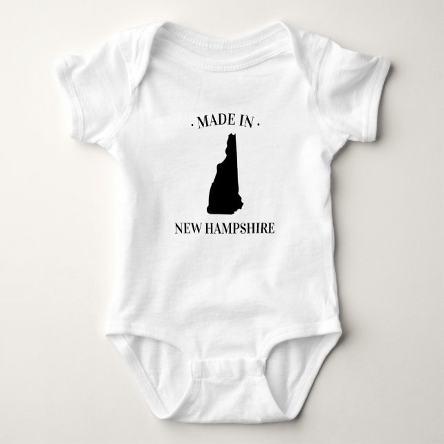 Body Fabriqué dans le New Hampshire NH Baby Bodysuit (Devant)