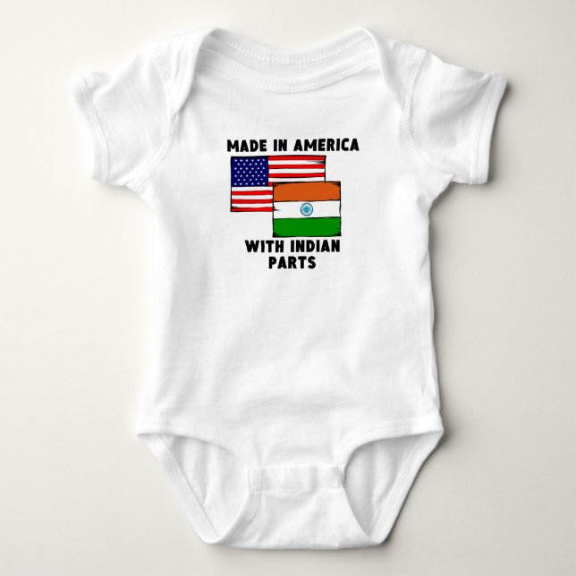 Body Fabriqué en Amérique avec les pièces indiennes (Devant)