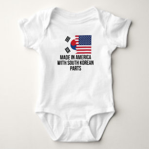Body Fabriqué en Amérique avec les pièces sud-corée