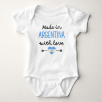 Fabriqué en Argentine avec amour mignon