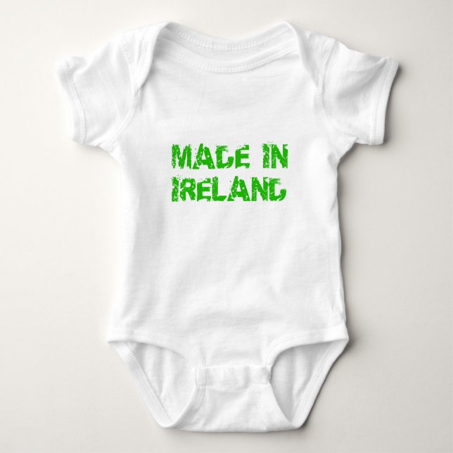 Body Fabriqué en Irlande Saint Patrick jour (Devant)