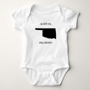Body Fabriqué en Oklahoma OK Bodysuit bébé