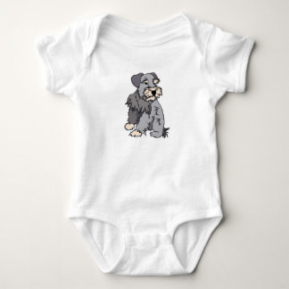 Body Faible Schnauzer miniature de bébé