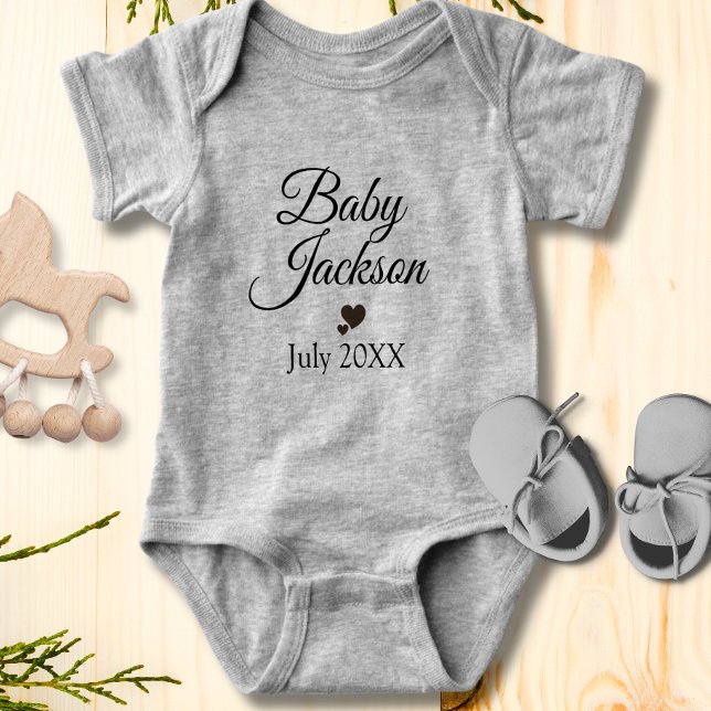 Body Faire-part bébé personnalisé (Créateur téléchargé)