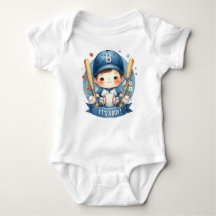 Faire-part de baseball Bliss Baby Boy
