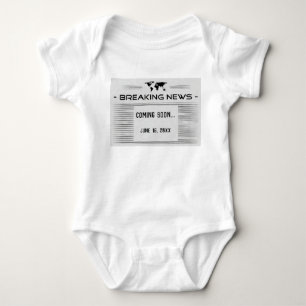 Body Faire-part de naissance d'informations de rupture