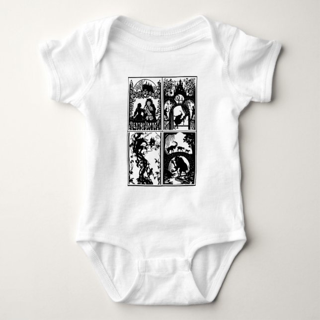 Body Fairy Tale Collection  Baby Bodysuit (Devant)